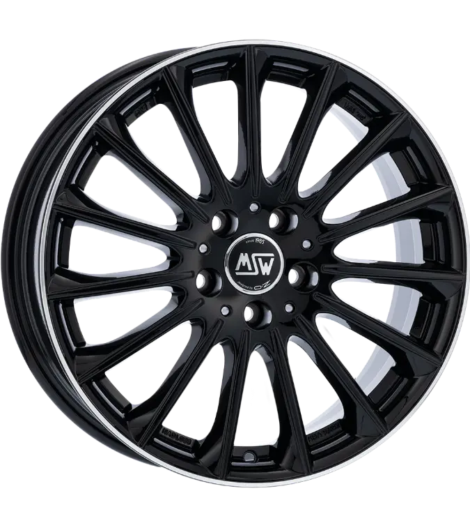 MSW 30 Gloss Black Diamond Lip 7,50x17 5x112,00 ET48,00