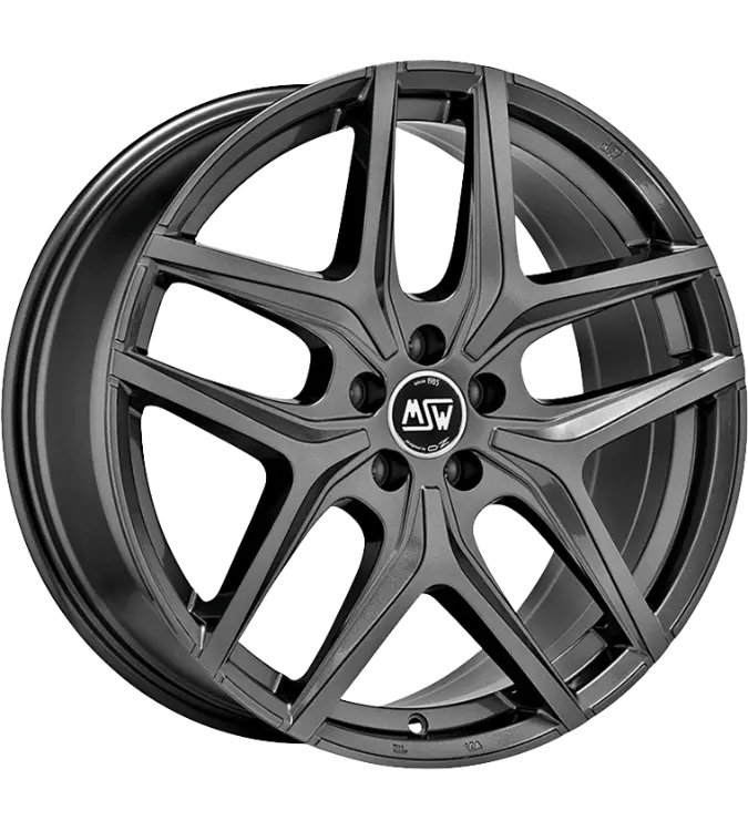 MSW 40 Gloss Gun Metal 8,00x18 5x127,00 ET40,00