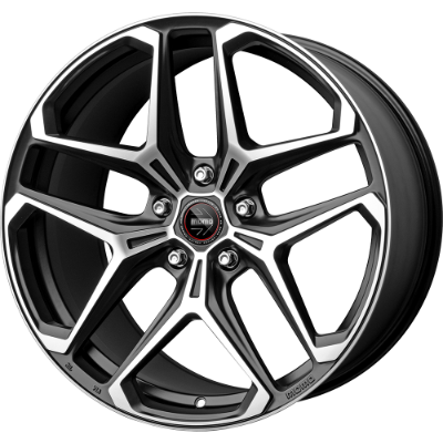 MOMO RF-04 Matt Black Polished 9,00x20 5x112,00 ET26,00