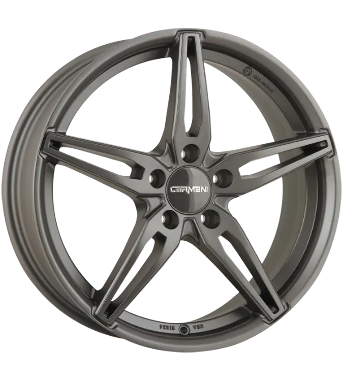Carmani 15 Oskar Hyper Gun Metal 7,50x18 5x112,00 ET49,00