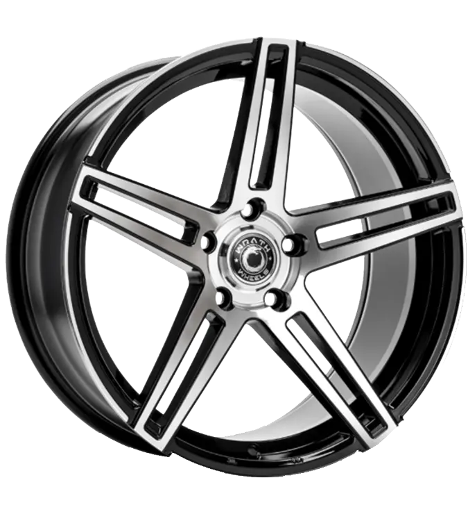 WRATH WHEELS WF-1 Black Polished 8,00x18 5x120,00 ET35,00