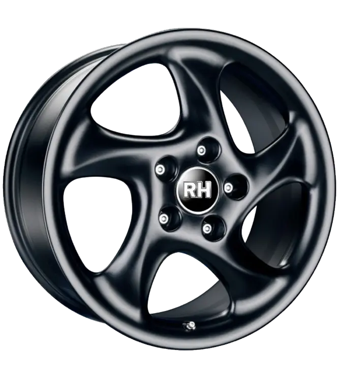 RH Alurad AH Turbo Black Matt 8,50x18 5x130,00 ET46,00