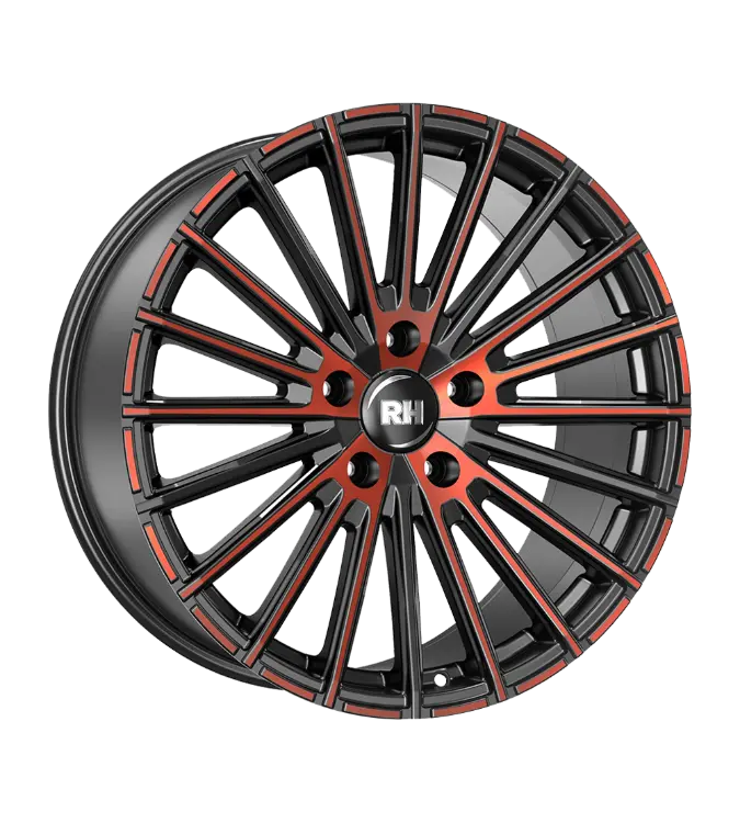 RH Alurad WM Flowforming Black Polished Red 9,00x20 5x112,00 ET26,00