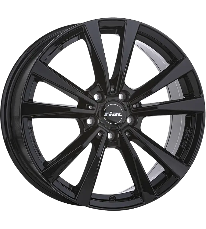 RIAL M12 Black Gloss 7,00x17 5x112,00 ET48,50