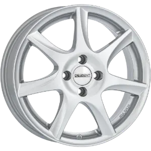 DEZENT TW silver 6,00x15 4x100,00 ET38,00