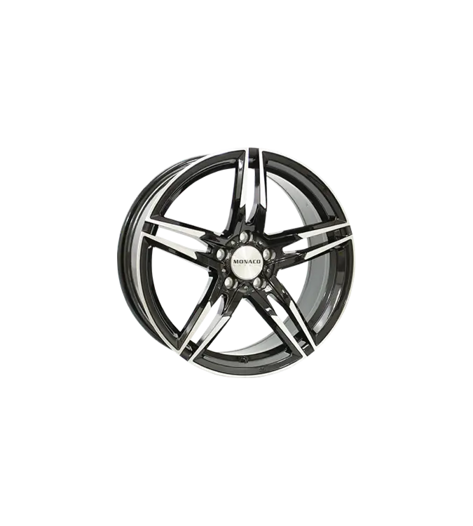 MONACO WHEELS Grand Prix Black Polished 7,50x17 5x112,00 ET45,00