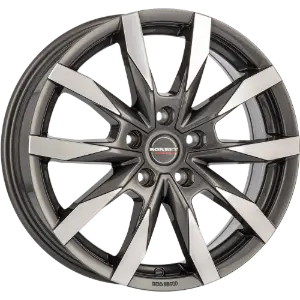Borbet CW5 anthracite polished 7,50x18 5x127,00 ET35,00