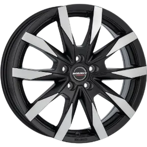 Borbet CW5 black polished 7,50x18 5x127,00 ET35,00