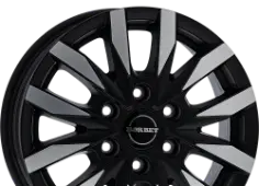 Borbet CW6 black polished