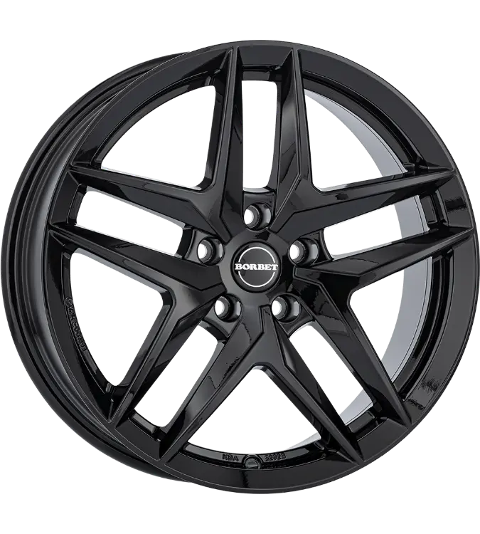 Borbet Z black glossy 7,50x17 5x112,00 ET29,00