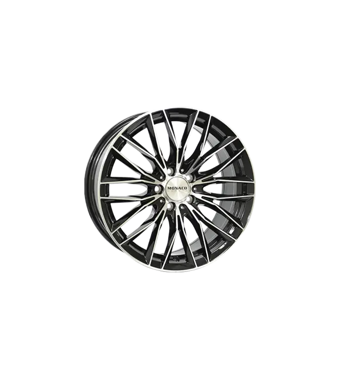 MONACO WHEELS Grand Prix 2 Black Polished 8,00x18 5x112,00 ET45,00