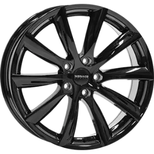 MONACO WHEELS Grand Prix 6 Gloss Black 9,50x21 5x114,30 ET40,00