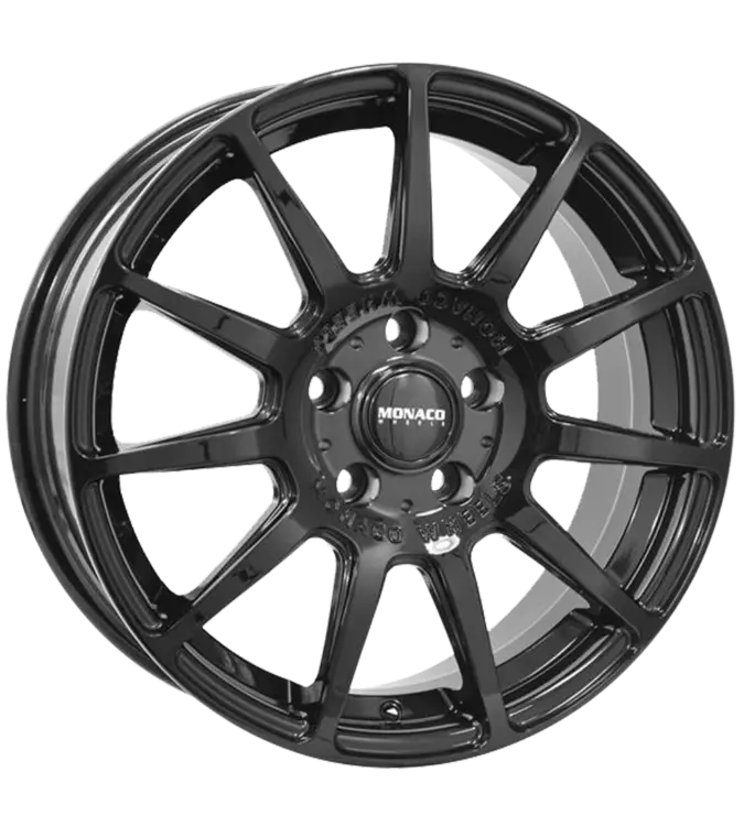 MONACO WHEELS Rallye Gloss Black 7,00x17 4x100,00 ET40,00
