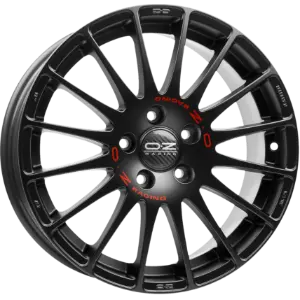 OZ SUPERTURISMO GT BLACK 7,00x18 4x108,00 ET20,00