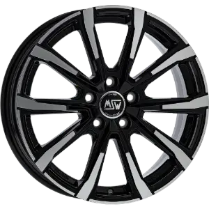 MSW 79 Black Polished 6,50x16 5x112,00 ET46,00