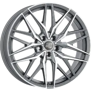 MSW 50 Grey Polished 9,50x22 5x112,00 ET41,00