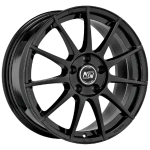 MSW 85 Gloss Black 7,00x17 4x108,00 ET25,00