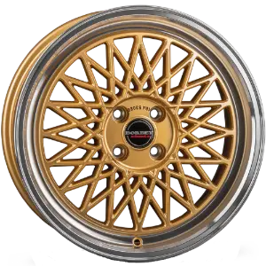 Borbet B gold rim polished 7,00x17 4x100,00 ET38,00