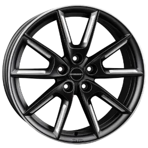 Borbet LX18 black silver spoke rim 8,00x18 5x108,00 ET45,00
