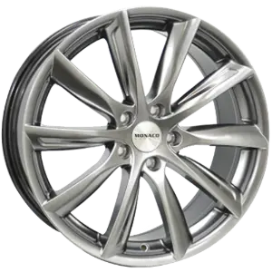 MONACO WHEELS Grand Prix 6 Hyper Silver 8,00x18 5x114,30 ET38,00