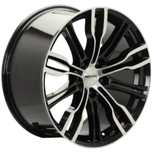 MONACO WHEELS Grand Prix 8 Black Polished 8,00x19 5x120,00 ET32,00