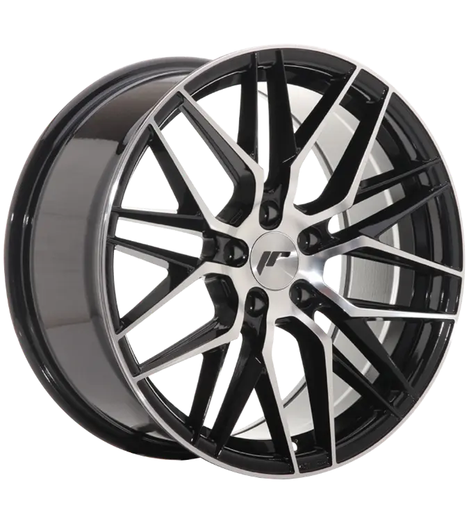 JR Wheels JR28 Black Machined 7,00x15 4x100,00 ET25,00