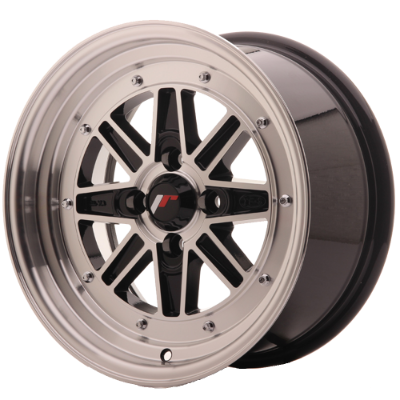 Japan Racing JR31 Black Machined 7,50x15 4x100,00 ET20,00