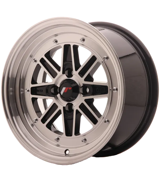 Japan Racing JR31 Black Machined 7,50x15 4x100,00 ET20,00