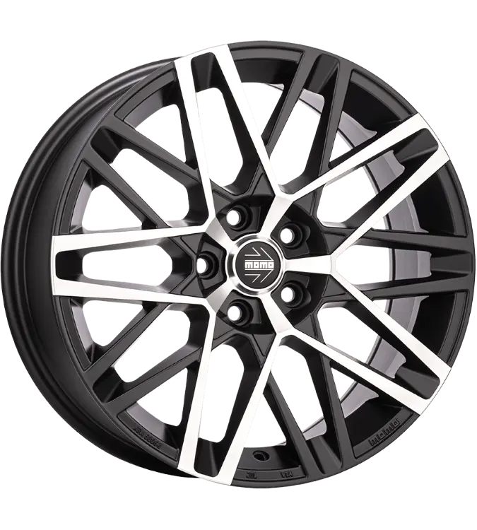 MOMO Avenger Black Polished 8,00x18 5x112,00 ET30,00