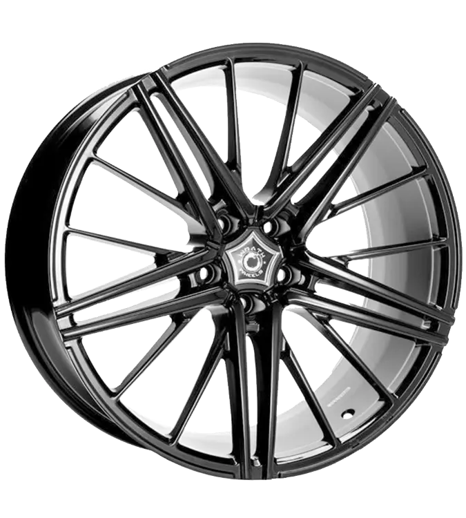 WRATH WHEELS WF-5 Black Gloss 8,50x20 5x120,00 ET35,00