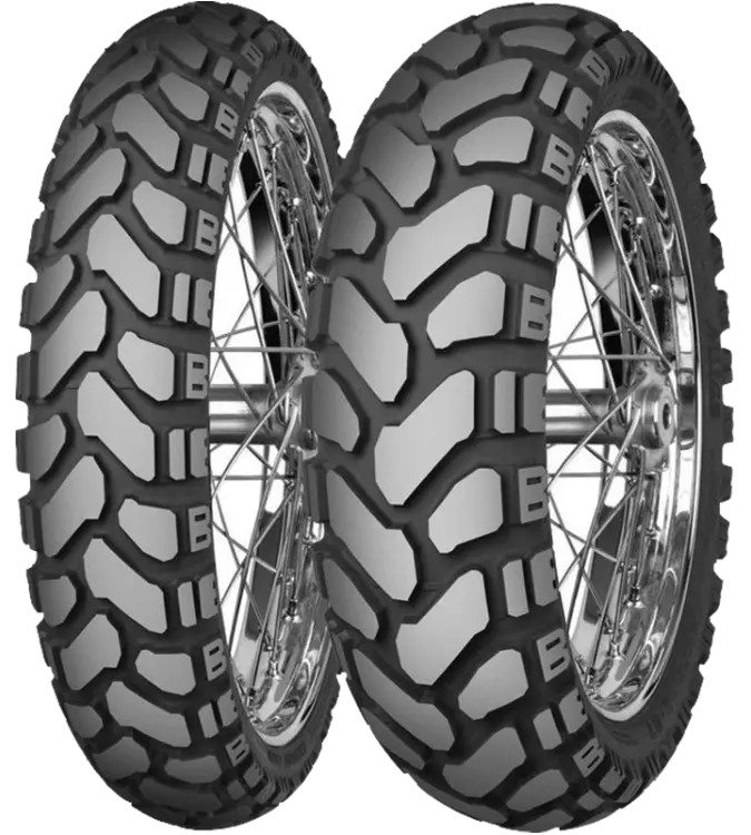 Mitas E-07+ 120/70B19 60 H Przód M+S, Dakar, Yellow