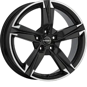 Borbet T10 black polished 8,00x18 5x112,00 ET40,00
