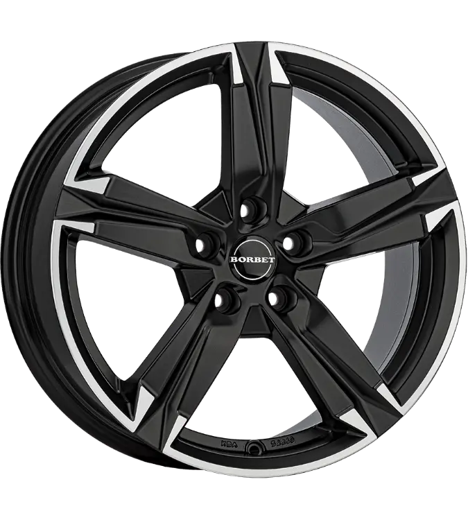 Borbet T10 black polished 6,50x16 5x112,00 ET46,00