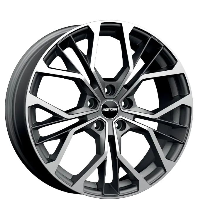 GMP Italia MATISSE Matt Anthracite Diamond 7,00x17 5x112,00 ET45,00