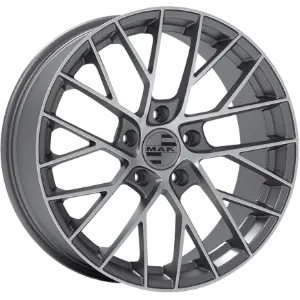 MAK Monaco Gun Metallic Mirror 8,50x19 5x130,00 ET52,00