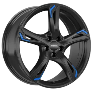 Ronal R62 Jetblack Blue 8,50x20 5x114,30 ET40,00
