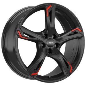 Ronal R62 Jetblack Red 8,50x20 5x114,30 ET40,00