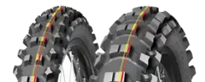 Mitas Terra Force - MX SM 70/100-10 41 M Tył TT NHS Red, Yellow
