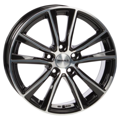 MONACO WHEELS MC6 Black Polished 8,00x18 5x112,00 ET45,00
