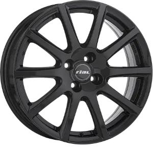 RIAL Milano Black Gloss 6,00x15 4x100,00 ET45,00