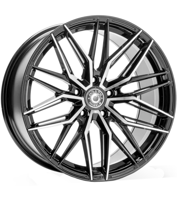 WRATH WHEELS WF-9 Black Polished 8,50x18 5x112,00 ET40,00