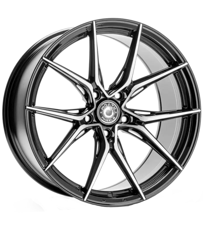 WRATH WHEELS WFX Black Polished 8,50x19 5x120,00 ET35,00
