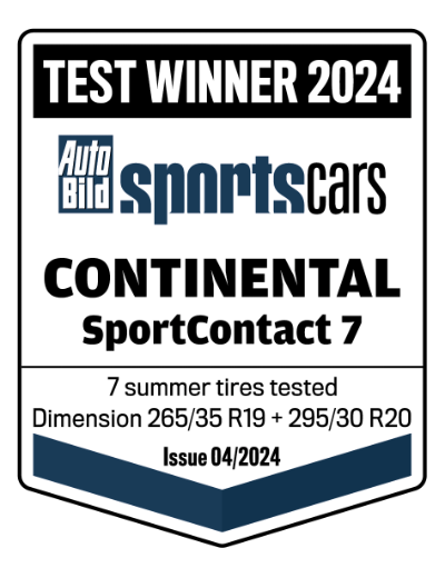 Continental SportContact 7 295/30 R21 102 Y XL, ZR, MO1, ContiSilent