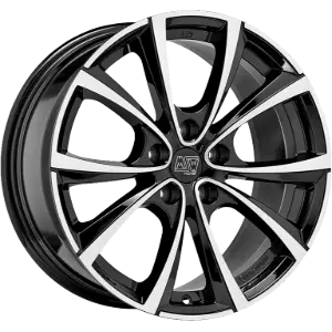MSW 27T Black Polished 8,50x19 5x114,30 ET35,00