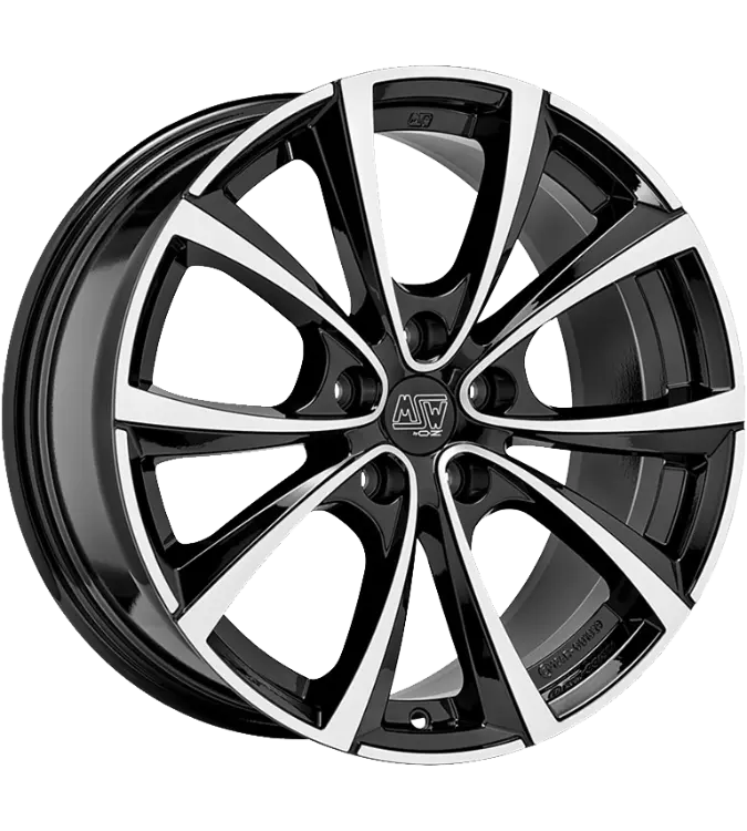 MSW 27T Black Polished 8,50x18 5x114,30 ET40,00