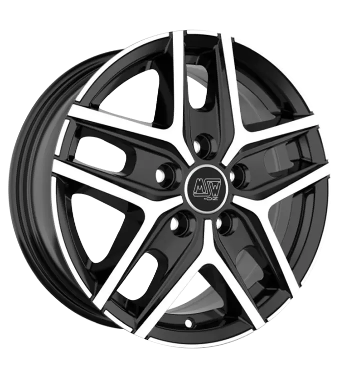 MSW 40 VAN Black Polished 6,50x16 5x118,00 ET48,00