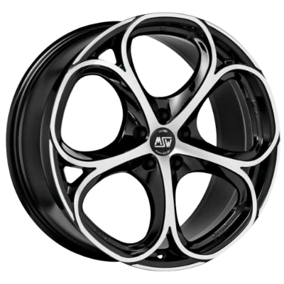 MSW 82 Black Polished 9,00x20 5x110,00 ET31,00