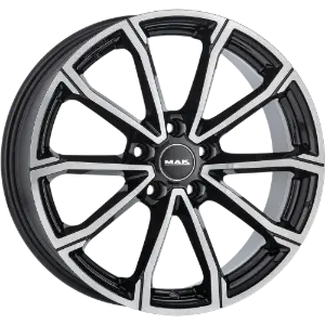 MAK DaVinci Black Mirror 6,50x16 5x114,30 ET32,00