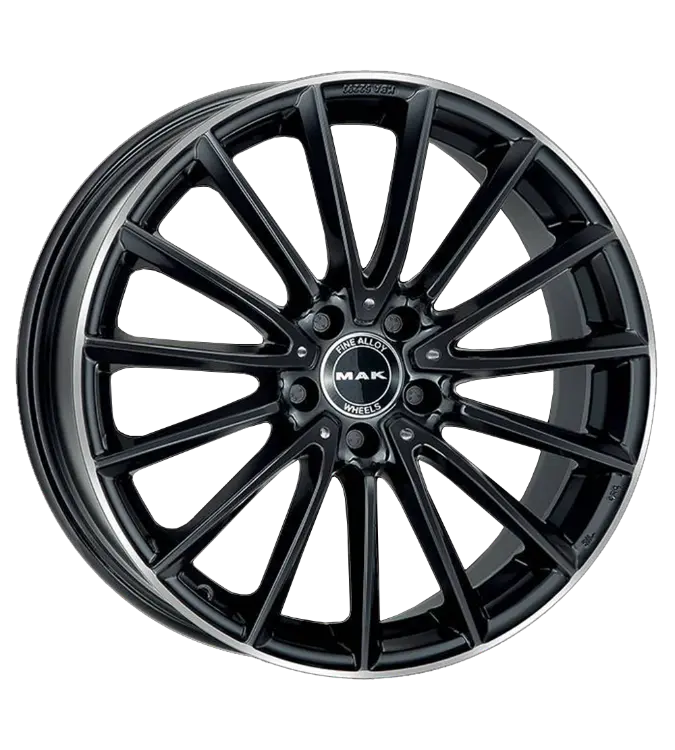 MAK Komet Black Lip Mirror 8,00x18 5x112,00 ET43,00