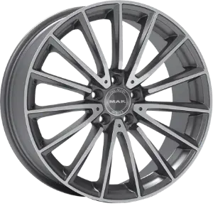 MAK Komet Gun Metallic Mirror 9,00x19 5x112,00 ET20,00